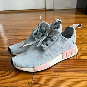 Adidas NMD R1 Light Onix Vapour Grey Pink Sneakers